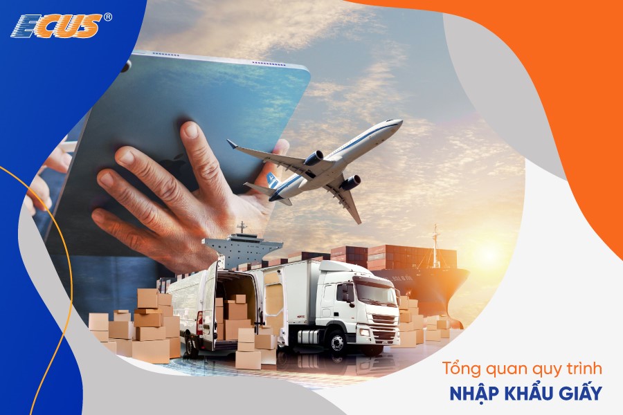 Các bước nhập khẩu giấy