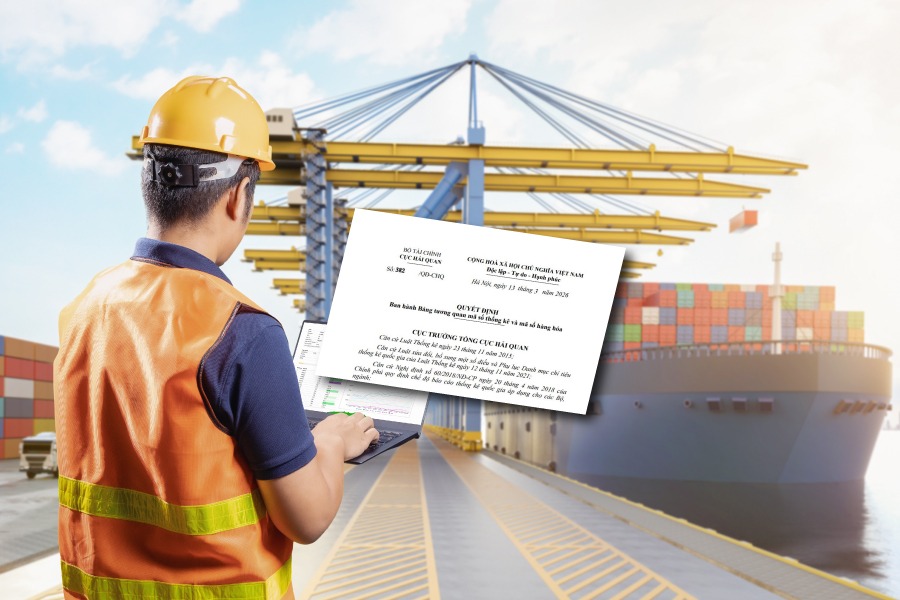 Bảng tương quan mã số thống kê và mã HS giúp doanh nghiệp xác định chính xác loại hàng hóa khi khai báo hải quan.