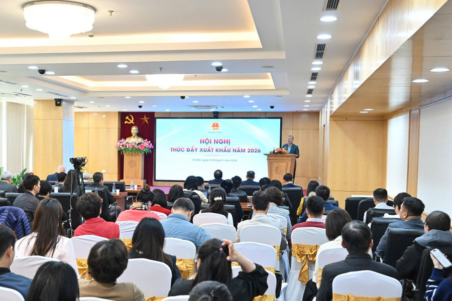 Hội nghị thúc đẩy xuất khẩu năm 2026