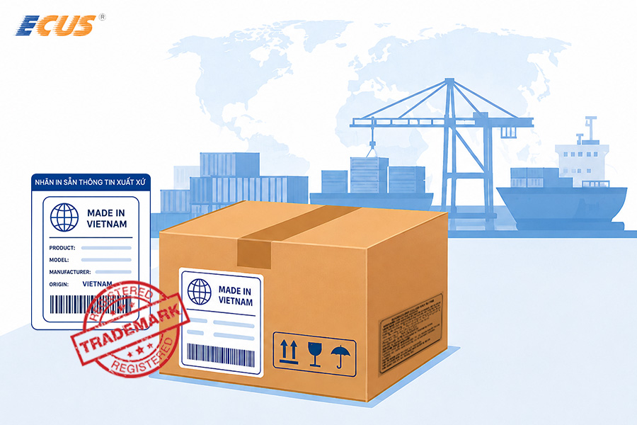 Lưu ý khi nhập khẩu nhãn đã in sẵn xuất xứ, nhãn hiệu