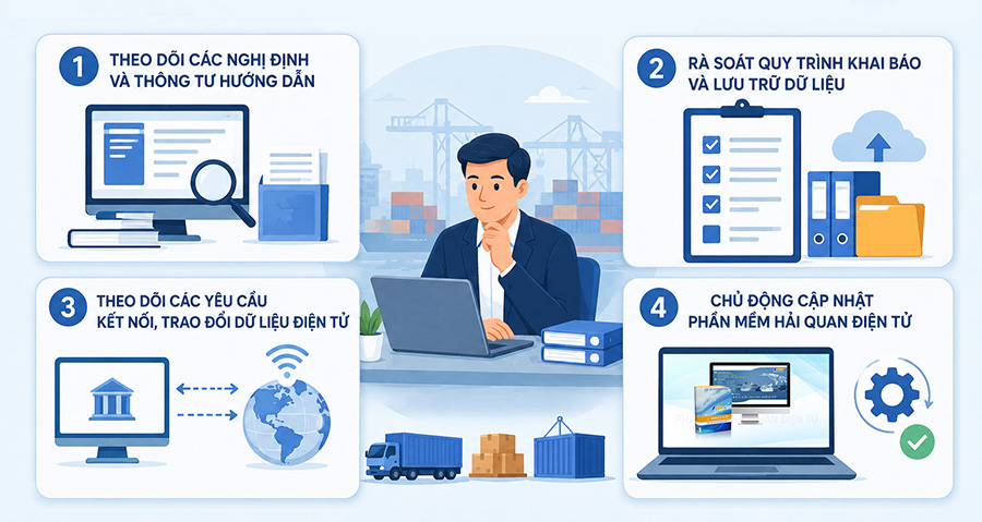 04 điều DN xuất nhập khẩu cần chuẩn bị khi Luật sửa đổi luật Hải quan có hiệu lực