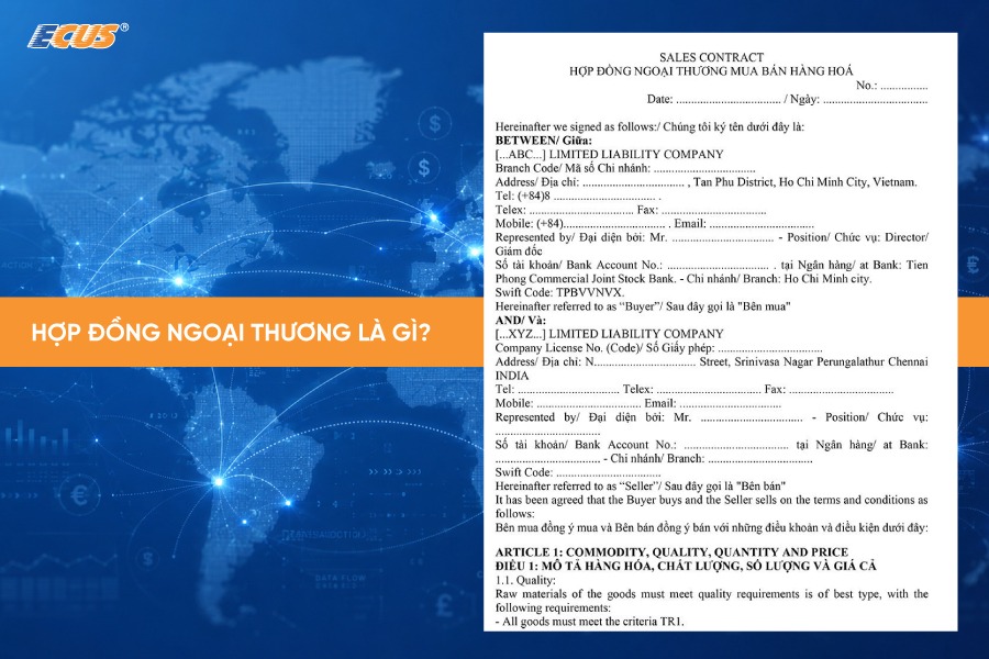 Hợp đồng ngoại thương là gì?