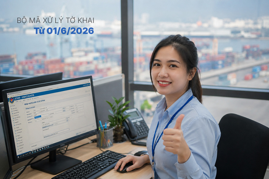 Bộ mã xử lý tờ khai từ 01/6/2026: Doanh nghiệp cần cập nhật gì?