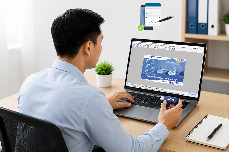Chữ ký số hải quan là gì? Hướng dẫn doanh nghiệp quy trình đăng ký 