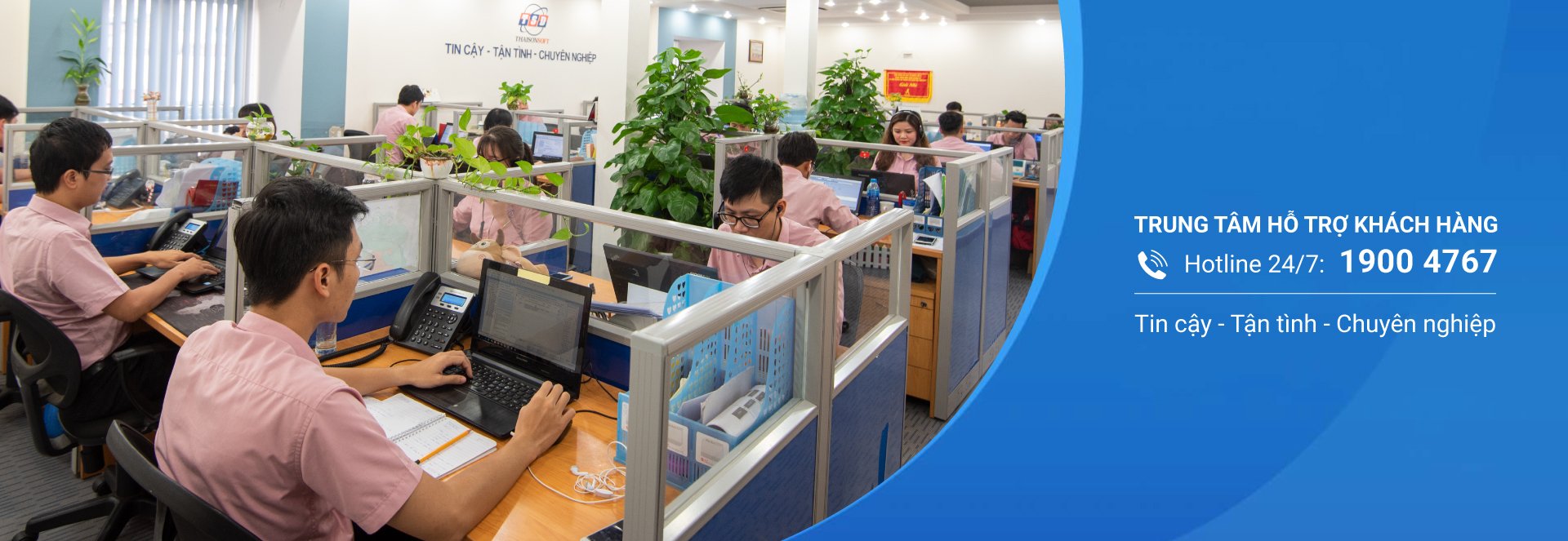 Trung tâm hỗ trợ khách hàng 247 - ECUS